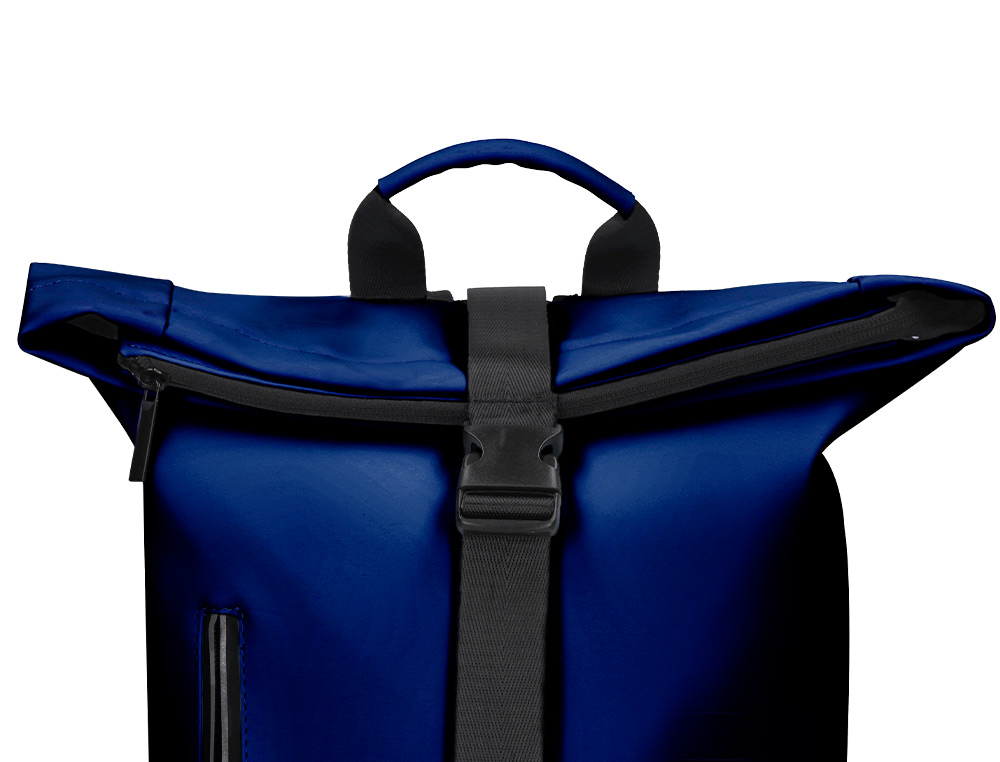 SAC A DOS ANTARTIK ROLL UP WATERPROOF 480X130X280MM COLORIS BLEU MARINE
