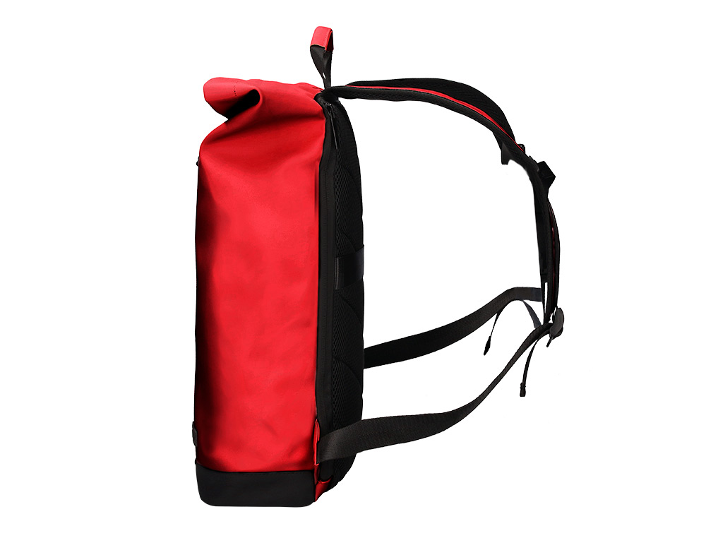 SAC A DOS ANTARTIK ROLL UP WATERPROOF 480X130X280MM COLORIS ROUGE GRENAT