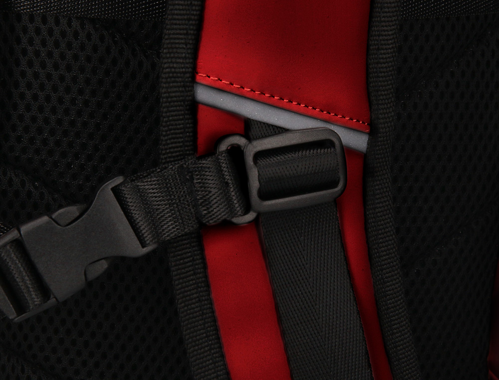 SAC A DOS ANTARTIK ROLL UP WATERPROOF 480X130X280MM COLORIS ROUGE GRENAT