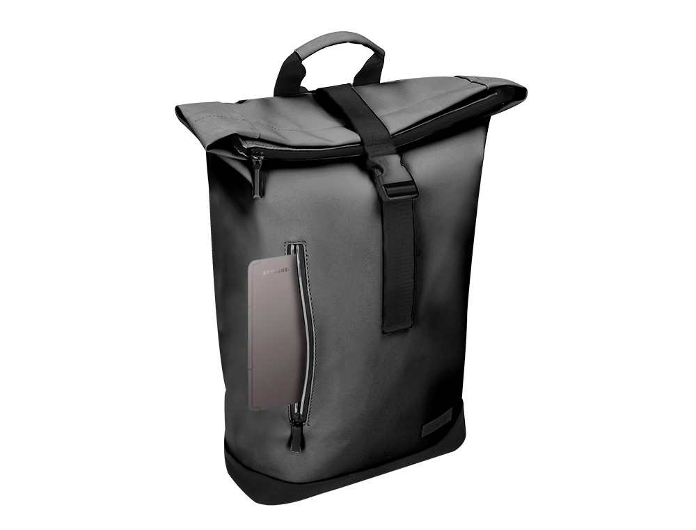 SAC A DOS ANTARTIK ROLL UP WATERPROOF 480X130X280MM COLORIS GRIS FONCE