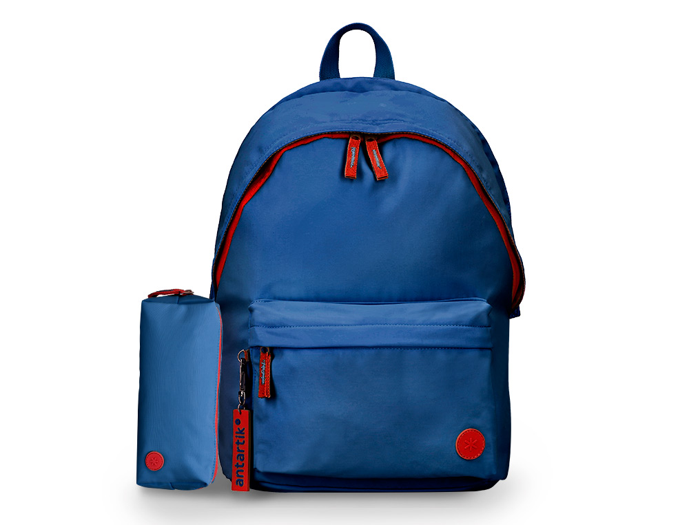 SAC A DOS ANTARTIK 1 COMPARTIMENT MODELE BASIC PACK 20L 420X160X300MM COLORIS BLEU MARINE