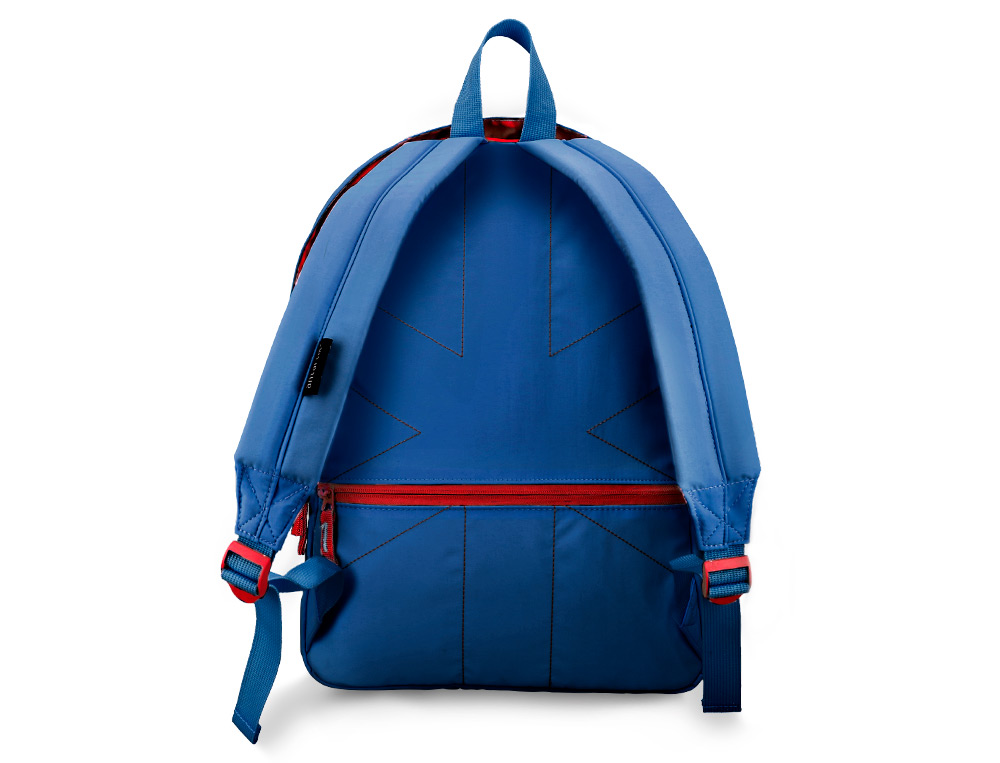 SAC A DOS ANTARTIK 1 COMPARTIMENT MODELE BASIC PACK 20L 420X160X300MM COLORIS BLEU MARINE