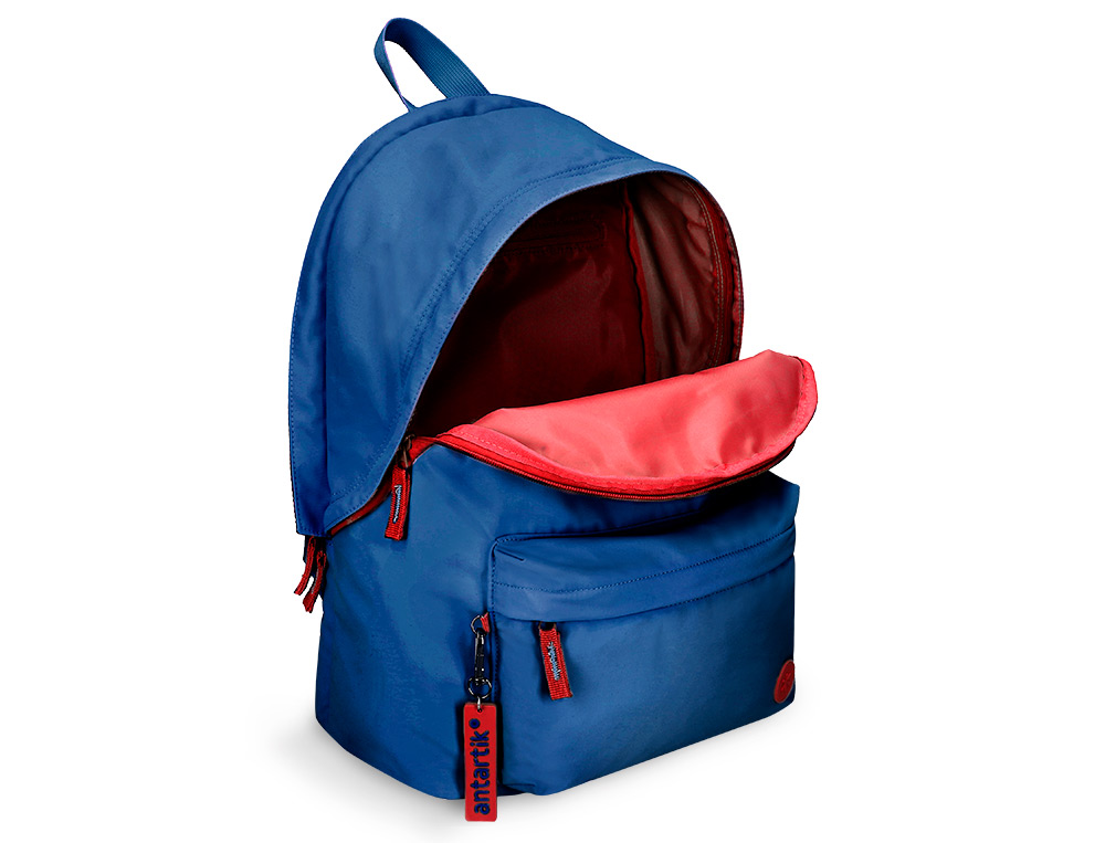 SAC A DOS ANTARTIK 1 COMPARTIMENT MODELE BASIC PACK 20L 420X160X300MM COLORIS BLEU MARINE