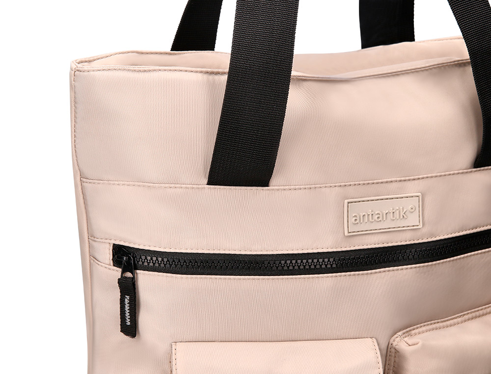SAC MULTIFONCTION ANTARTIK MODELE BOLSO FLIP BAG 400X120X390MM COLORIS BEIGE CLAIR
