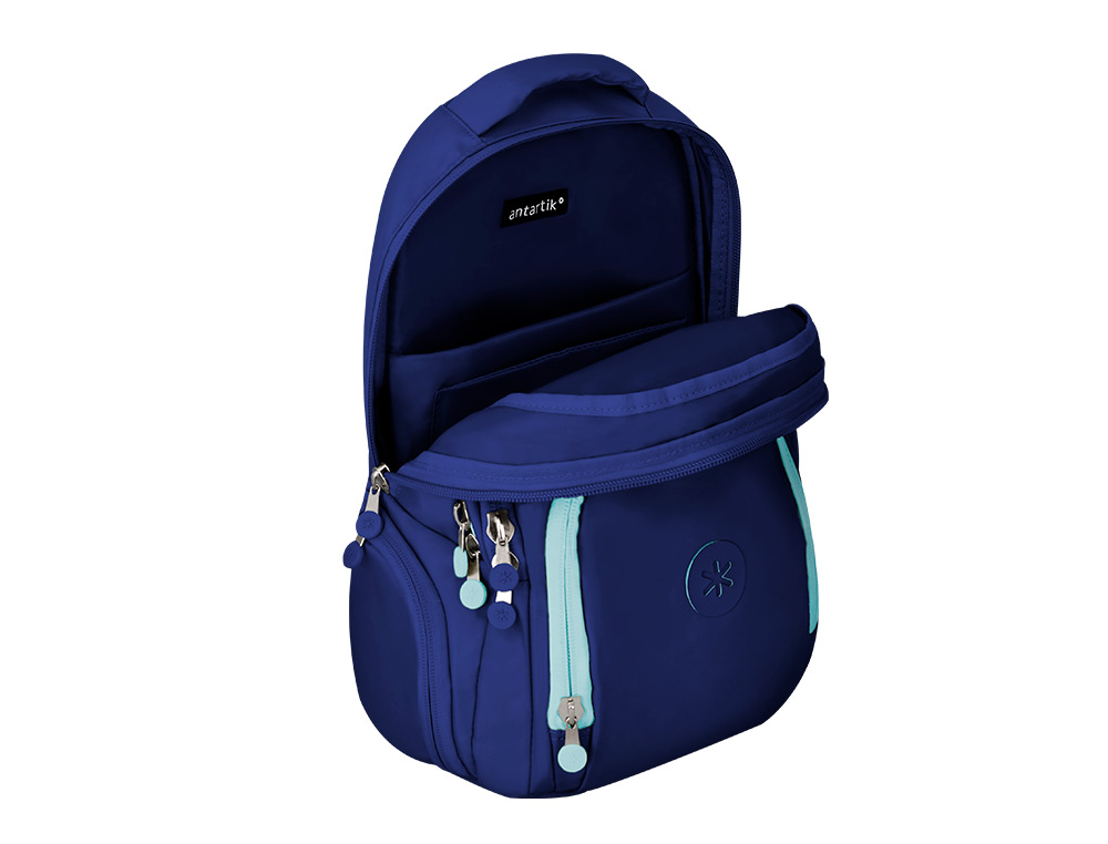 SAC A DOS ANTARTIK 4 COMPARTIMENTS MODELE FUSION FLEX 19L 450X180X300MM COLORISBLEU MARINE