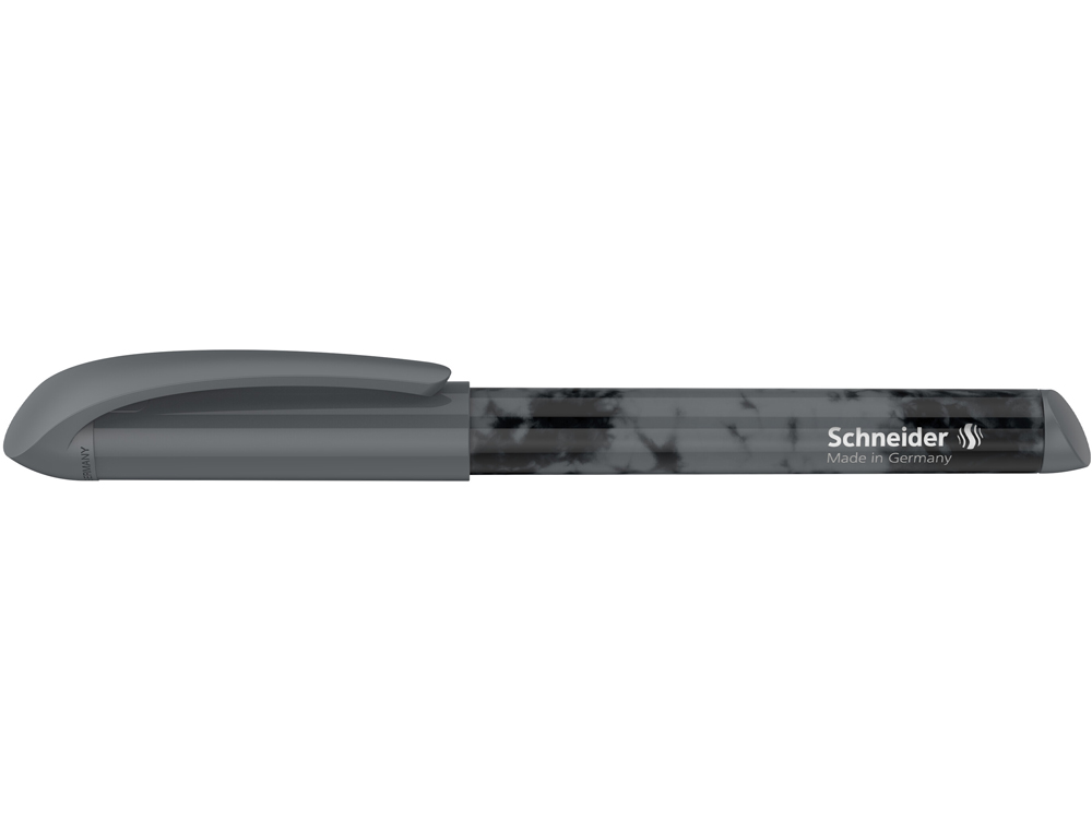 STYLO-PLUME SCHNEIDER EASY POINTE ACIER TAILLE M ENCRE   BLEU ROYAL EFFACABLE COLORIS  NOIR