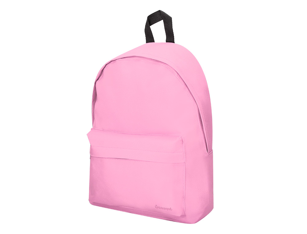 SAC A DOS LIDERPAPEL 1 COMPARTIMENT 40X12,5X30CM     COLORIS ROSE