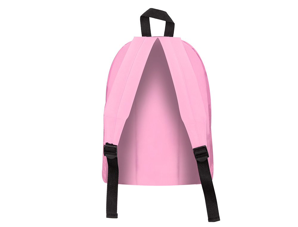 SAC A DOS LIDERPAPEL 1 COMPARTIMENT 40X12,5X30CM     COLORIS ROSE