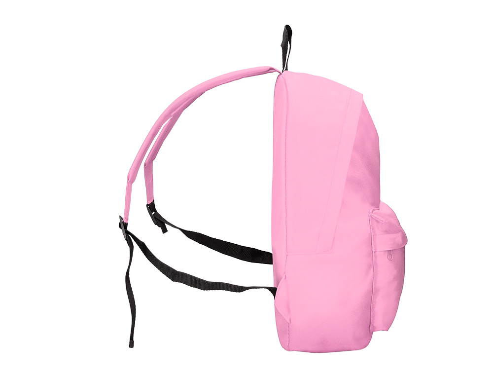 SAC A DOS LIDERPAPEL 1 COMPARTIMENT 40X12,5X30CM     COLORIS ROSE