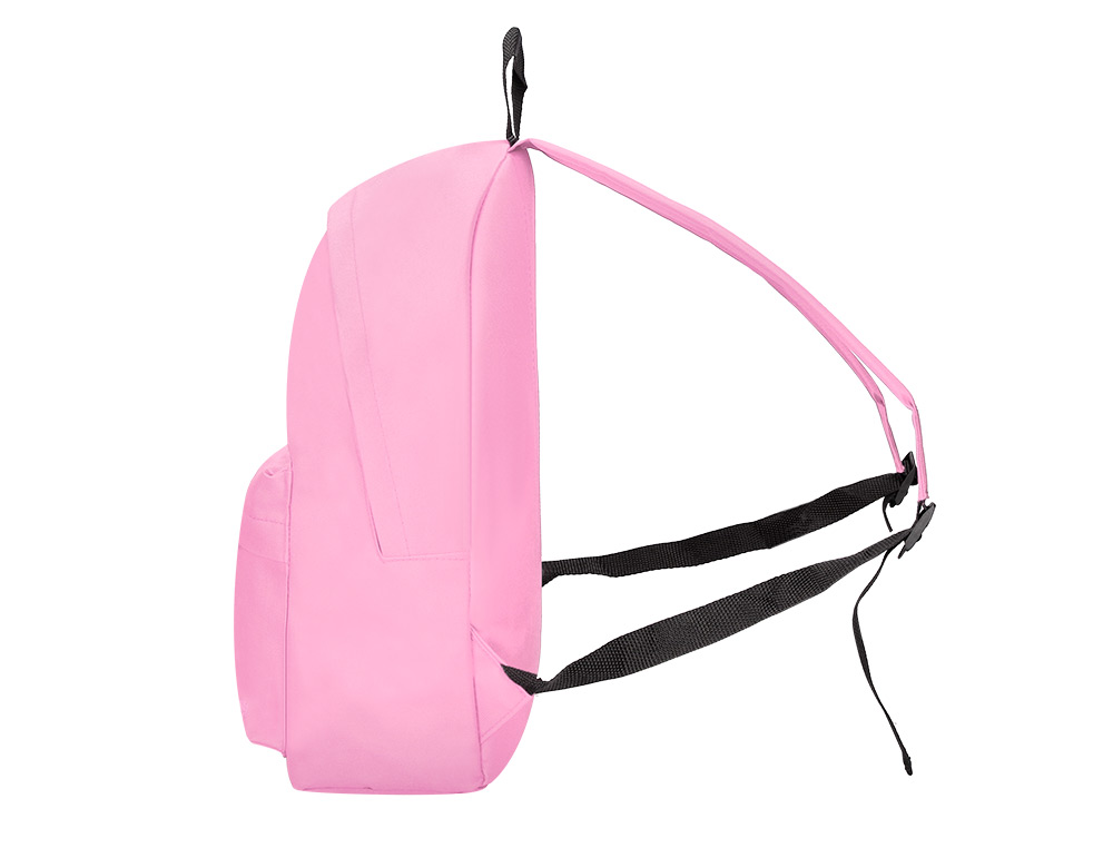 SAC A DOS LIDERPAPEL 1 COMPARTIMENT 40X12,5X30CM     COLORIS ROSE