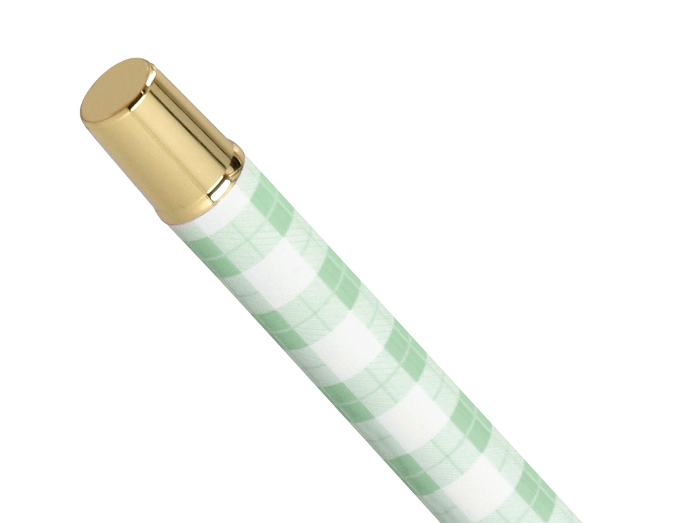 ROLLER BELIUS PICNIC ALUMINIUM ENCRE NOIRE COLORIS VERT DORE BOITE DESIGN