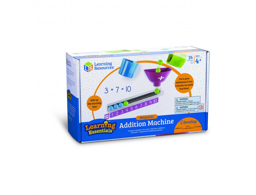 SUPPORTS ET TABLEAUX MAGNETIQUES LEARNING RESOURCES MACHINE A ADDITIONS MAGNETIQUE 2 GOBELETS 1