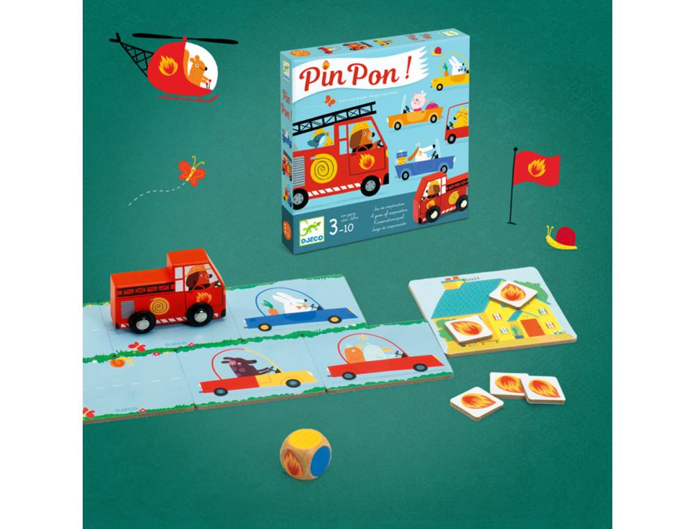JEU COLLABORATIF PIN PON DJECO