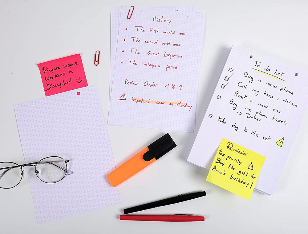 FICHE BRISTOL EXACOMPTA QUADRILLEE 5X5 NON PERFOREE 75X125MM COLORIS BLANC ETUI 100 UNITES