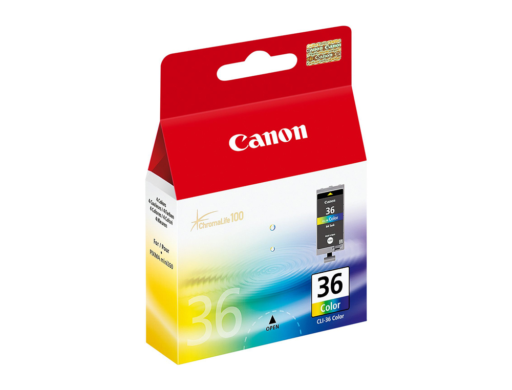 CARTOUCHE CANON JET D'ENCRE 1511 B001-CLI36CL 3 COULEURS