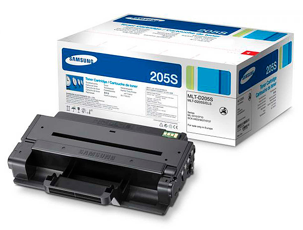 MONOBLOC SAMSUNG SU974A TONER TAMBOUR IMPRIMANTES MULTIFONCTIONS LASER MONOCHROMES MLT-D205S COULEUR NOIR 2000P