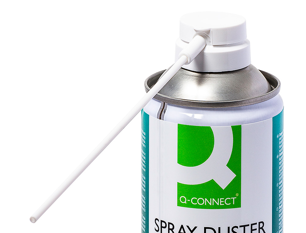 VAPORISATEUR Q-CONNECT DPOUSSIRANT UNIVERSEL GAZ SEC SANS HFC COLOGIQUE AROSOL 400ML