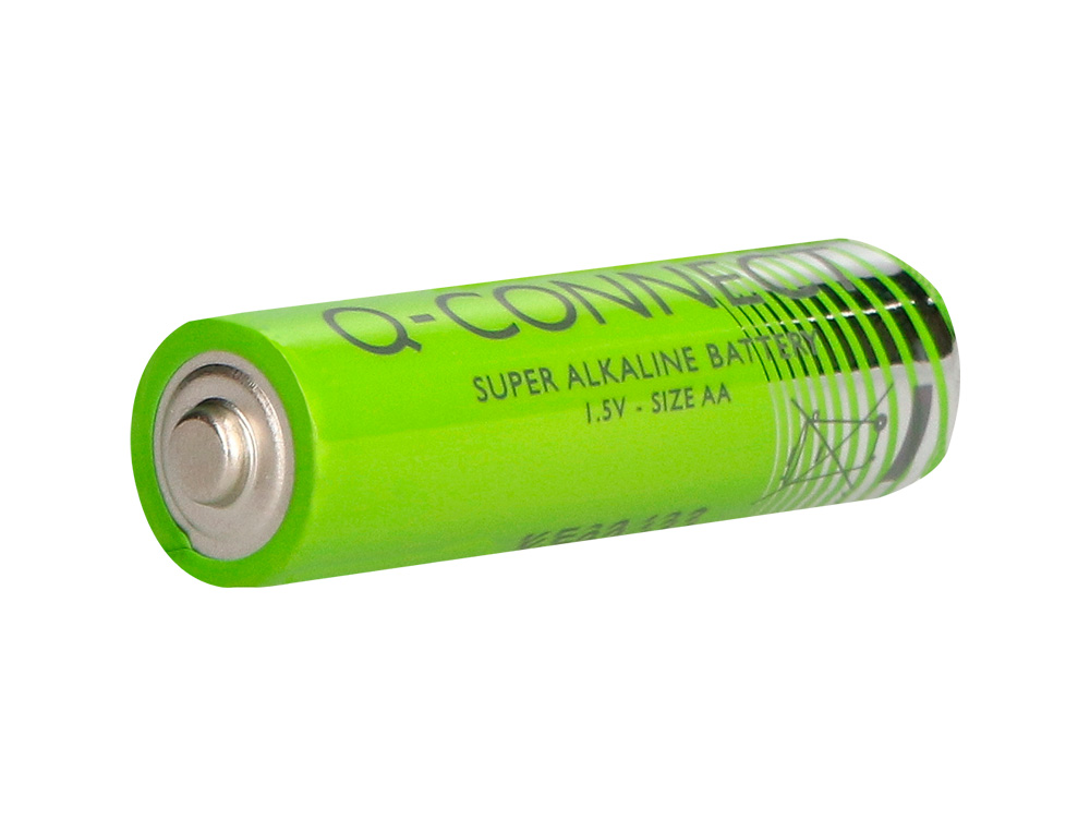 PILE Q-CONNECT ÉCONOMIQUE CAPACITÉ 1.5V I.C.E. LR06 TAILLE AA BLISTER 4 UNITÉS