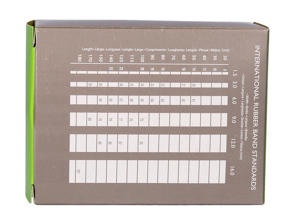BRACELET CAOUTCHOUC Q-CONNECT N.15 150X2MM BOTE FENTRE 100G