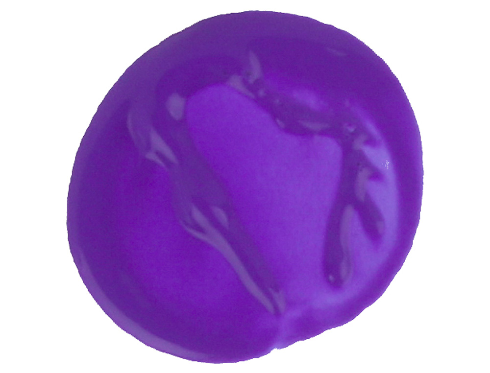 GOUACHE SCOLAIRE LIDERPAPEL LIQUIDE LAVABLE FERMETURE SÉCURITÉ BRILLANTE COLORIS VIOLET FLACON 500ML