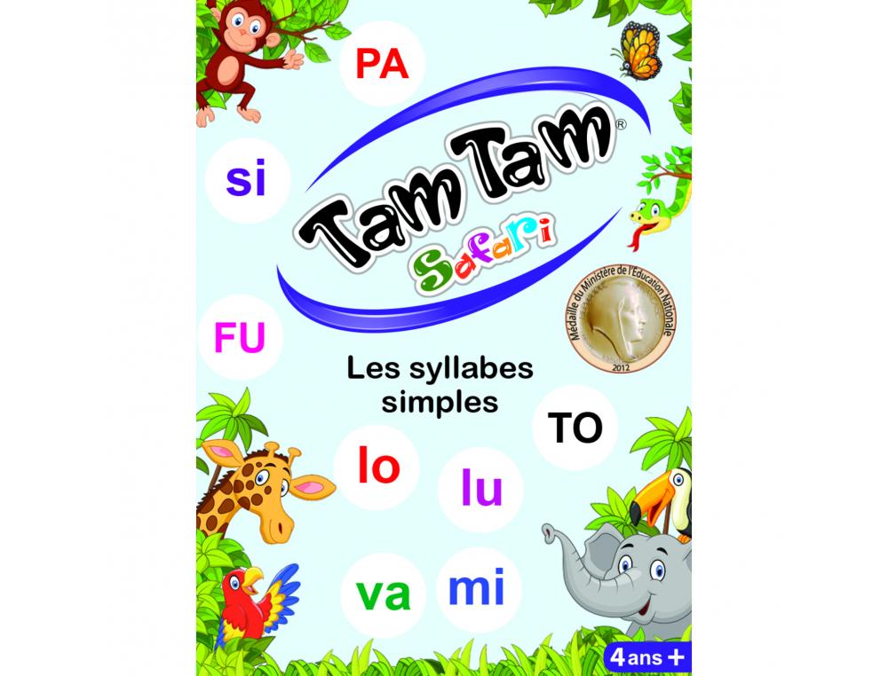 JEU INTERDACTA TAM TAM SYLLABES 42 CARTES + 1 REGLE DU JEU