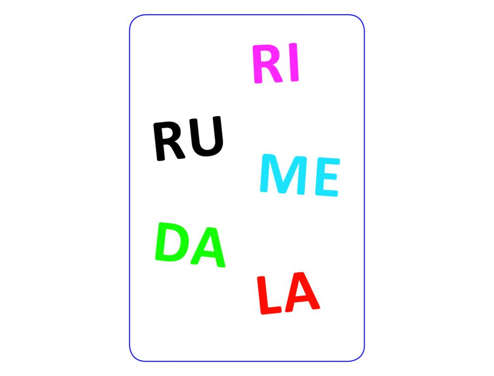 JEU INTERDACTA TAM TAM SYLLABES 42 CARTES + 1 REGLE DU JEU