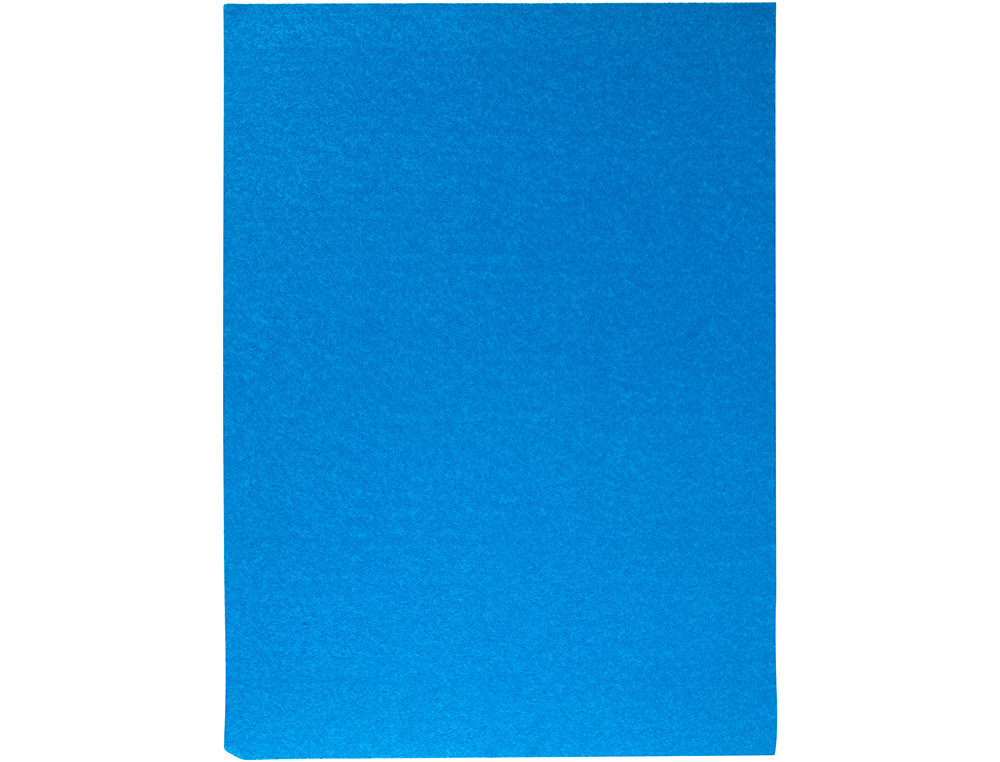 PLAQUE MOUSSE LIDERPAPEL TEXTURE SERVIETTE 50X70CM 60G/M2 PAISSEUR 2MM UNICOLORE BLEU