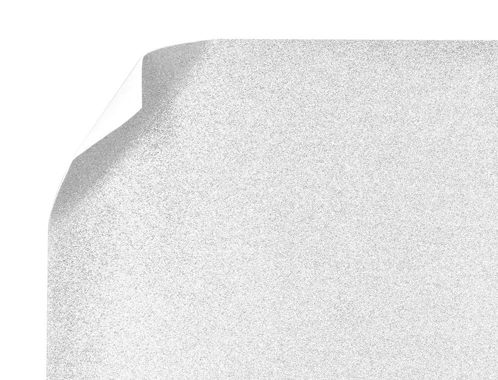 PLAQUE MOUSSE LIDERPAPEL PAILLETÉE 50X70CM 60G/M2 ÉPAISSEUR 2MM UNICOLORE BLANC
