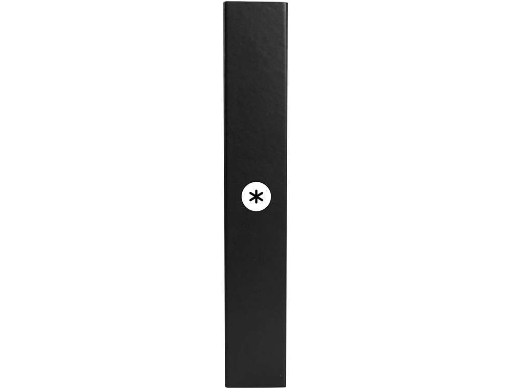 CLASSEUR ANTARTIK 4 ANNEAUX END 40MM A4+ CARTON REMBORDÉ COLORIS NOIR