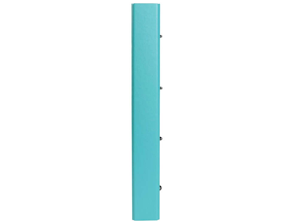 CLASSEUR ANTARTIK TRENDING TOPIC 2020 4 ANNEAUX RONDS 40MM FEUILLET MOBILE A4 5X5MM COLORIS TURQUOISE