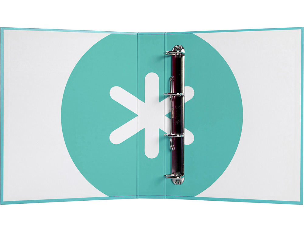CLASSEUR ANTARTIK 4 ANNEAUX END 40MM A4+ CARTON REMBORDE COLORIS MENTHE