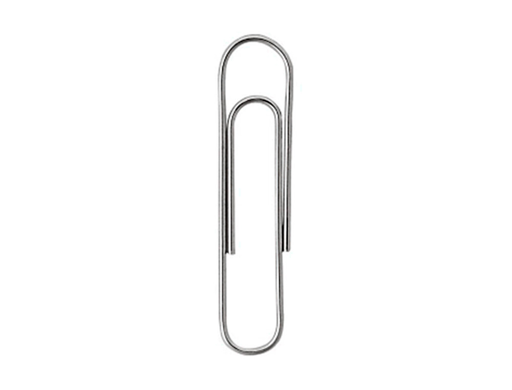 TROMBONE LIDERPAPEL ZINC BOUT ROND 33MM BOTE 100 UNITS
