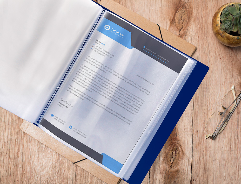 PROTEGE-DOCS LIDERPAPEL KANGOUROU PERSONNALISABLE POLYPRO 40 POCHETTES FIXES A4 210X297MM BLEU TRANSLUCIDE
