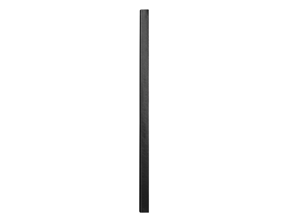 PROTÈGE-DOCUMENTS LIDERPAPEL POLYPROPYLÈNE COUVERTURE FLEXIBLE 10 POCHETTES FIXES A4 210X297MM NOIR OPAQUE