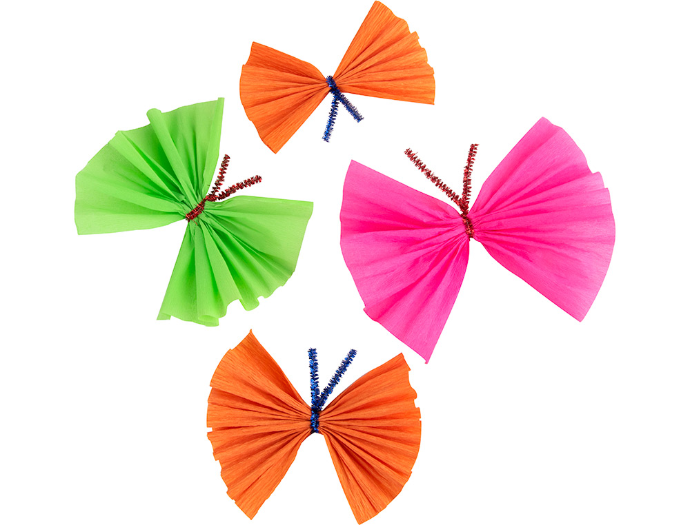 PAPIER CRÉPON LIDERPAPEL 34G/M2 50CMX2.5M UNICOLORE ROSE