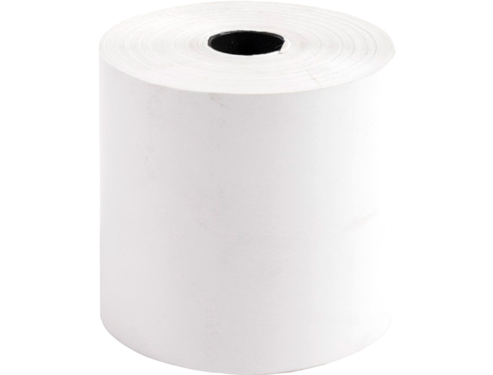BOBINE THERMIQUE Q-CONNECT 80MM LARGEUR X 80MM DIAMETRE 55GR SANS BISPHENOL A