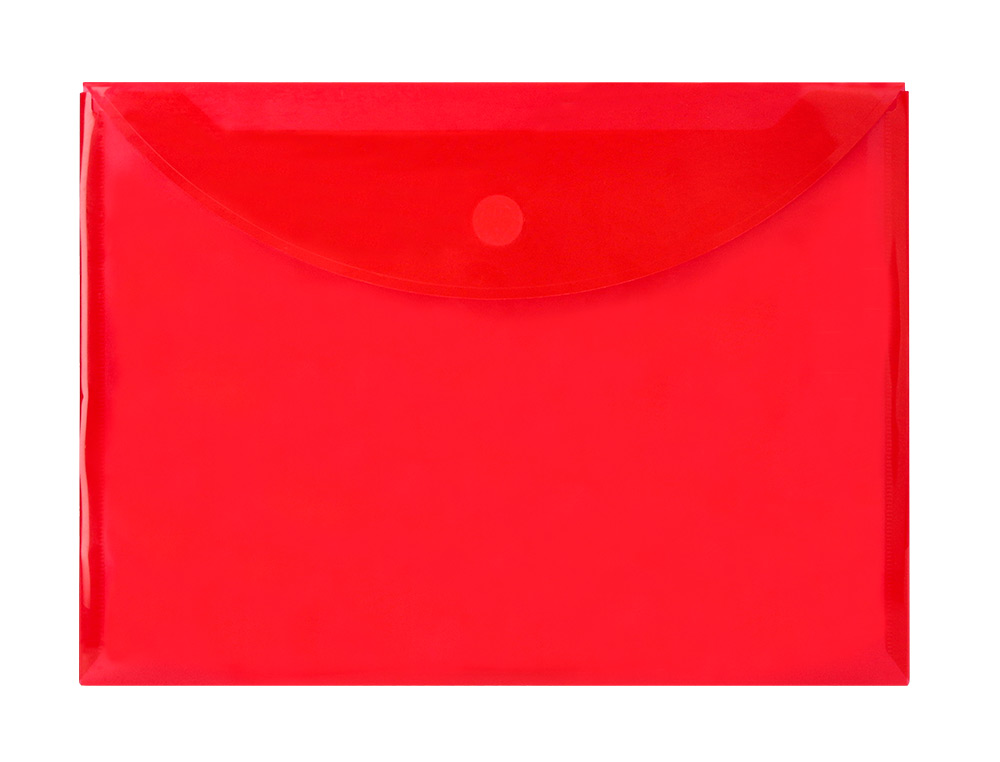 POCHETTE ENVELOPPE LIDERPAPEL POLYPROPYLNE 180 MICRONS A4 297X210MM FERMETURE VELCRO COLORIS ASSORTIS PACK 12 UNITS