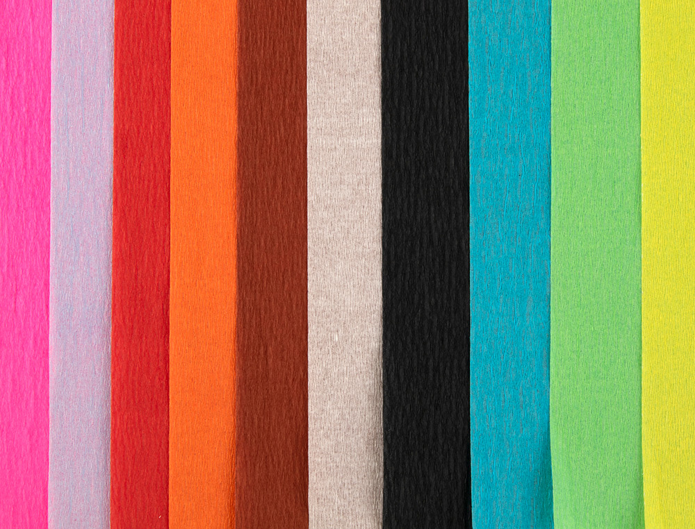 PAPIER CRPON LIDERPAPEL 34G/M2 FORMAT A4+ 240X315MM 10 COLORIS ASSORTIS BLOC 10 FEUILLES