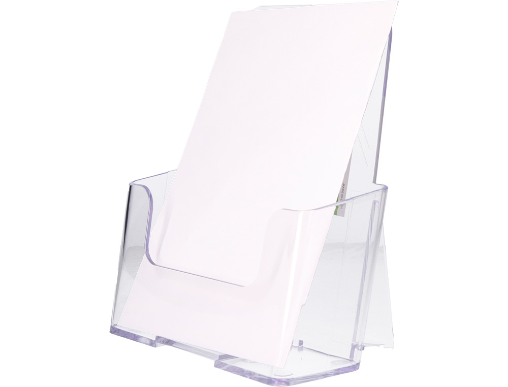 PORTE-REVUES Q-CONNECT PRSENTATION MAGAZINES REVUES FRONTON PRSENTATION ARRIRE 1 COMPARTIMENT FORMAT A5