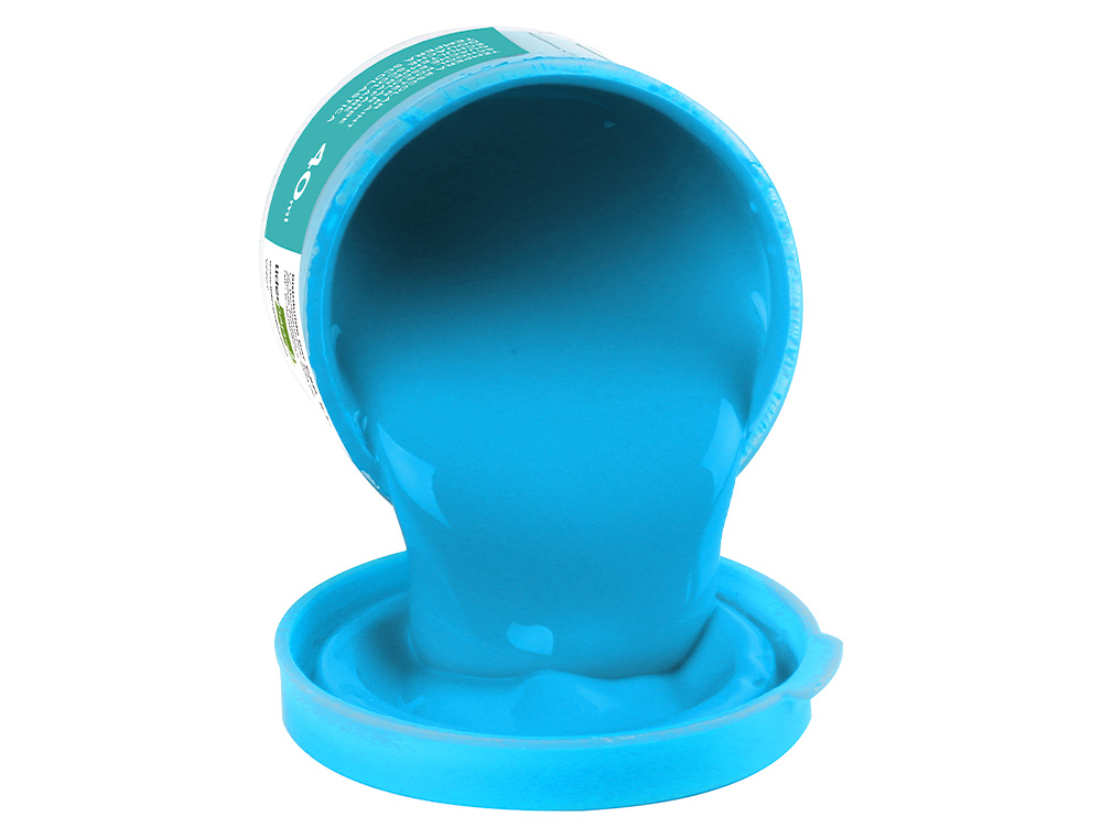GOUACHE SCOLAIRE LIDERPAPEL COLORIS BLEU POT 40ML