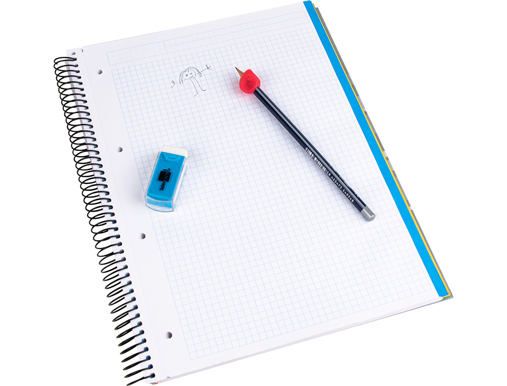 ADAPTATEUR CRAYON LIDERPAPEL PLASTIQUE IDÉAL APPRENTISSAGE ÉCRITURE GAUCHER/DROITIER COULEUR BLEU ROUGE PAQUET 2 UNITÉS
