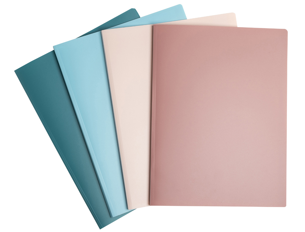 PORTE-VUES EXACOMPTA SKANDI PP RECYCLE A4 60 VUES COLORIS ASSORTIS