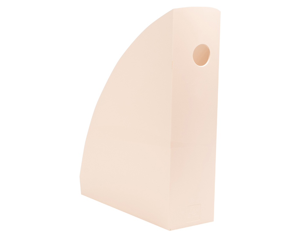 PORTE-REVUES EXACOMPTA MAG-CUBE SKANDI A4+ OEILLET   DE PREHENSION COLORIS NUDE