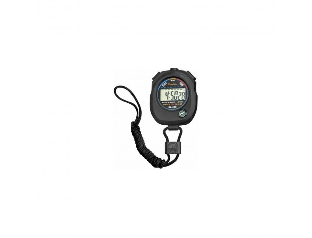 CHRONOMETRE WONDAY DIGITAL ETANCHE 1/100EME SECONDE      HORLOGE-CALENDRIER-ALARME     COLORIS NOIR