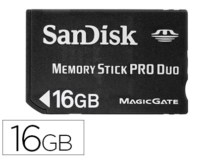 CARTE MMOIRE SANDISK PRO DUO PHOTO 16GB