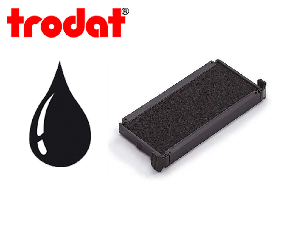CASSETTE ENCRAGE TRODAT 6/4914A POUR TAMPON ENCREUR PRINTY 4914 COLORIS NOIR