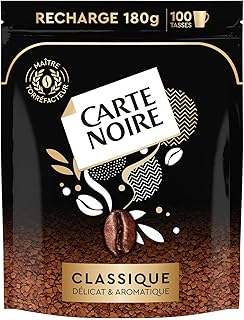 CAFE SOLUBLE CARTE NOIRE 180G 100 TASSES